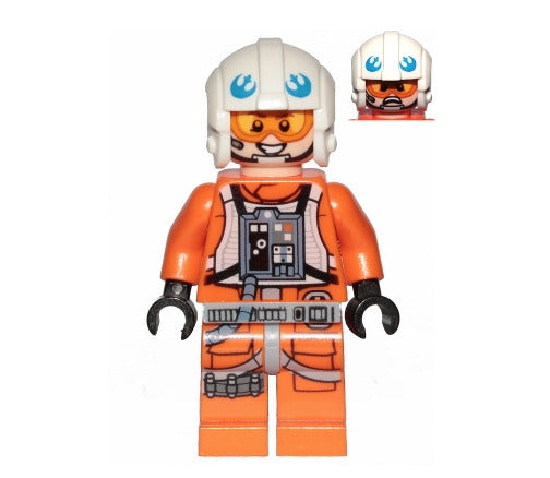 Lego Dak Ralter 75259 Jumpsuit Pockets Episode 4/5/6 Star Wars Minifigure
