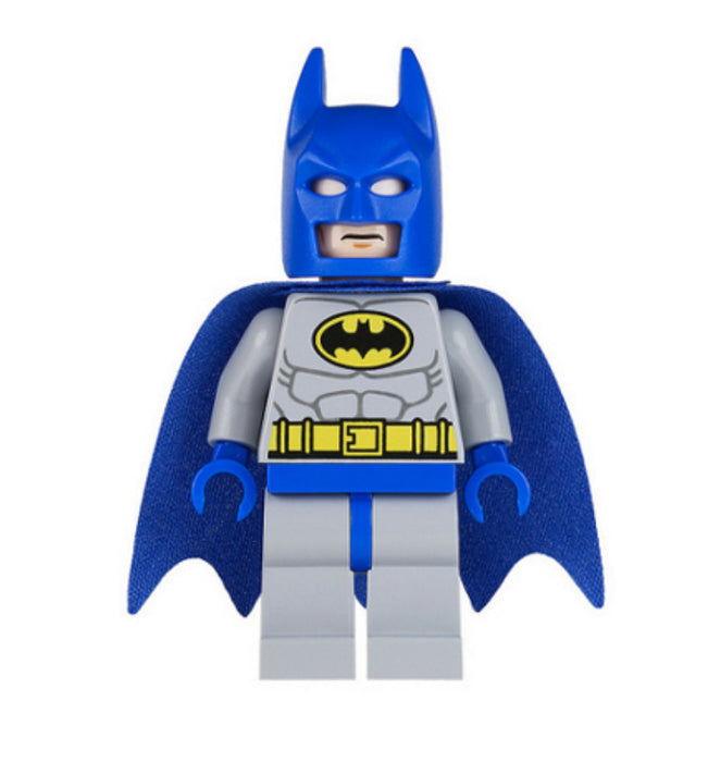 Lego Batman 10724 10672 Blue Mask, Cape Batmobile Super Heroes Minifigure