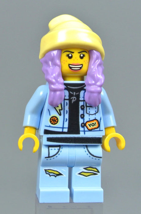 Lego Parker L. Jackson 70423 Denim Jacket Hidden Side Minifigure