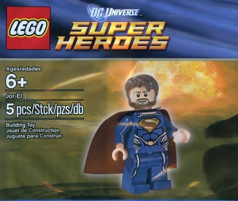 Lego Jor-El 5001623 Polybag Super Heroes Man of Steel Minifigure