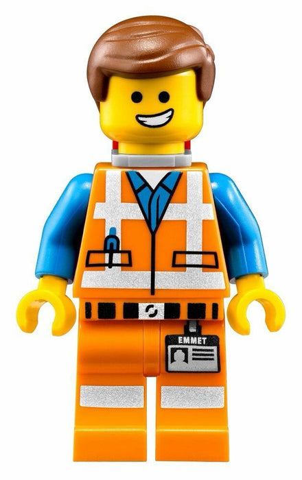 Lego Emmet 70803 Wide Smile with Piece of Resistance The LEGO Movie Minifigure