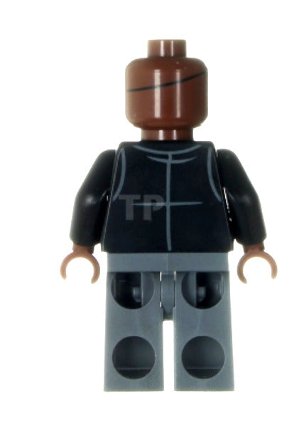Lego Nick Fury 76042 Leather Trench Coat Avengers Super Heroes Minifigure