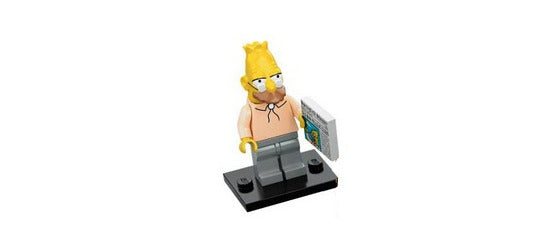 Lego Grandpa Simpson 71005 The Simpsons Series 1 Minifigure