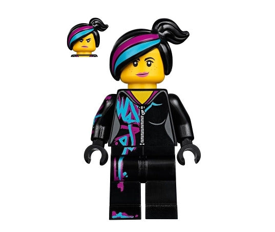 Lego Lucy Wyldstyle 70824 Magenta Lined Hoodie The LEGO Movie 2 Minifigure