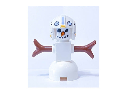 Lego Snowman 75213 Rebel Pilot Helmet Star Wars Minifigure