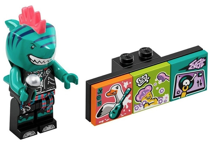 Lego Shark Singer 43101 Bandmates Series 1 Vidiyo Minifigure