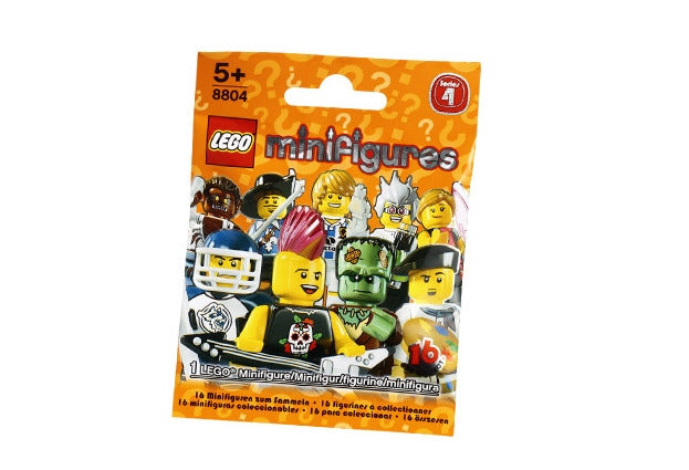 Lego Soccer Player 8804 Collectible Series 4 Minifigures