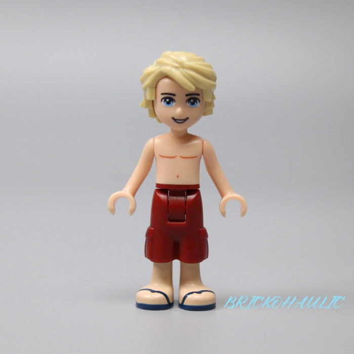 Lego Mason 41347 Dark Red Shorts, Shirtless Friends Minifigure