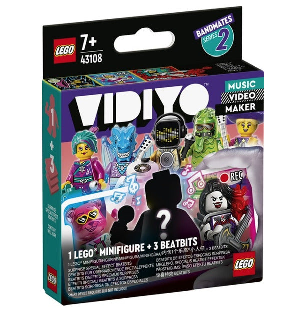 Lego DJ Rasp-Beary 43108 Bandmates Series 2 Vidiyo Minifigure