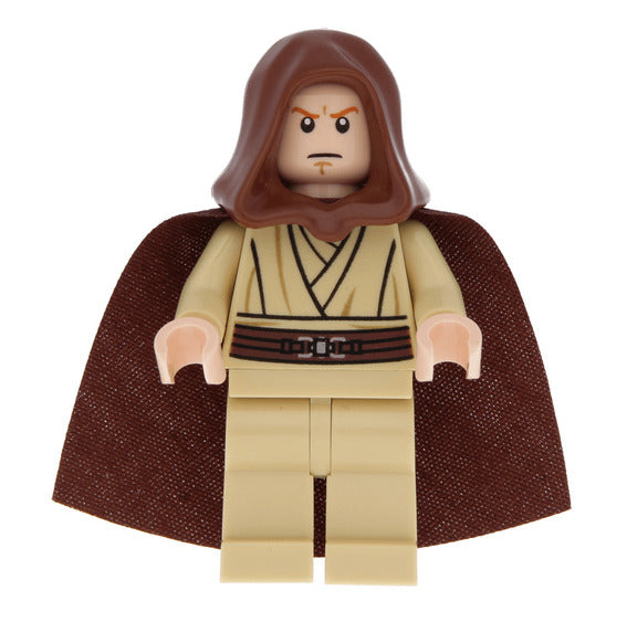 Lego Obi-Wan Kenobi 7962 Hood and Cape, Tan Legs Episode 1 Star Wars Minifigure