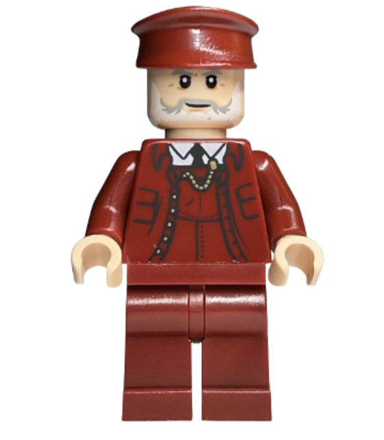 Lego Train Conductor 76423 Light Nougat Head Harry Potter Minifigure