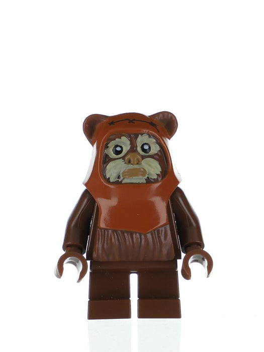 Lego Ewok Wicket 75238 10236 with Tan Face Paint Pattern Star Wars Minifigure