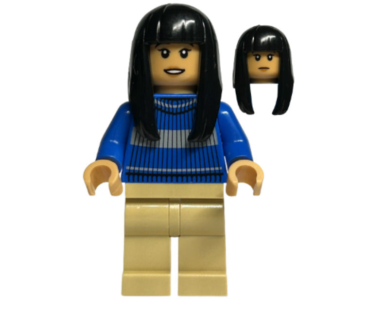 Lego Cho Chang 76411 Blue Ravenclaw Quidditch Sweater Harry Potter Minifigure