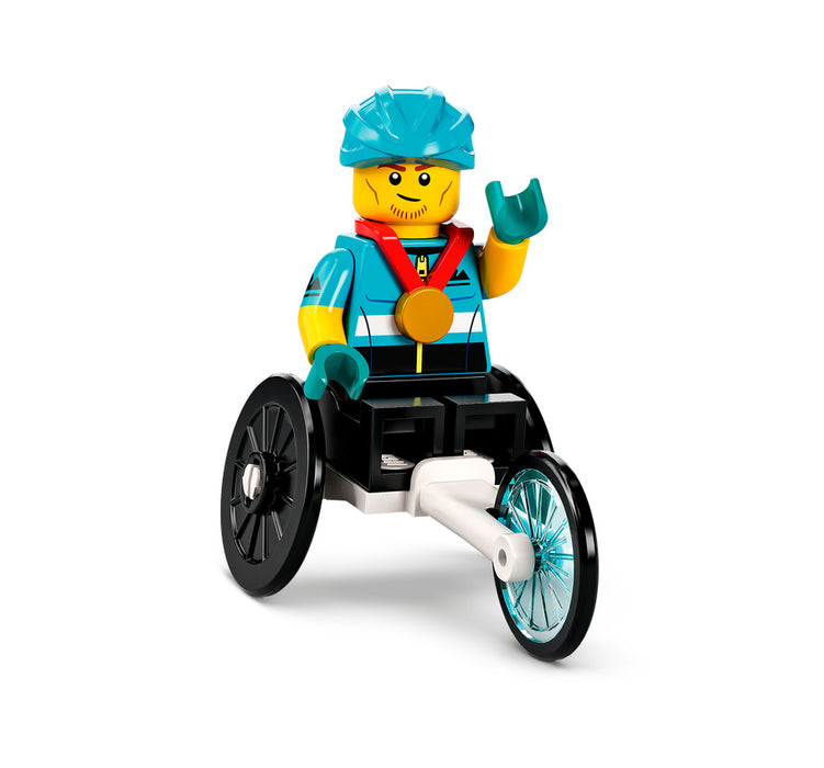 Lego Wheelchair Racer 71032 Collectible Series 22 Minifigure