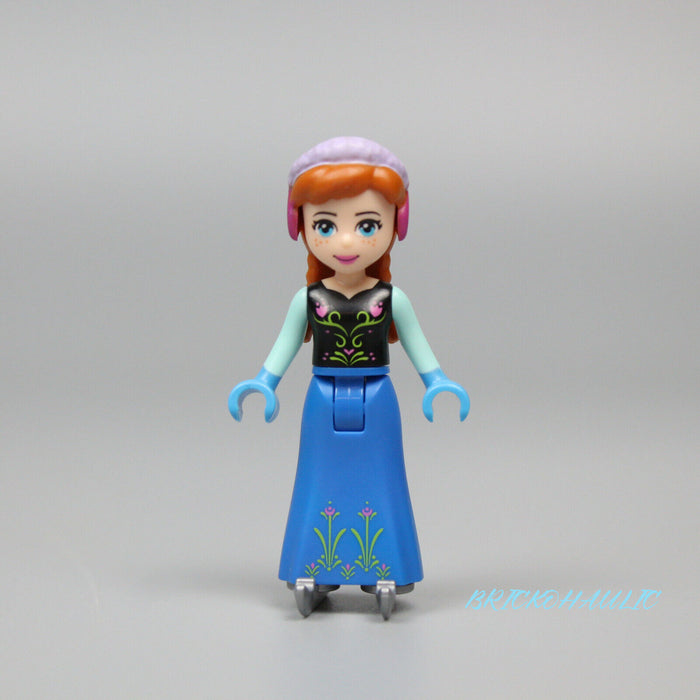 Lego Anna 10736 Ice Skates No Cape Frozen Disney Princess Minifigure