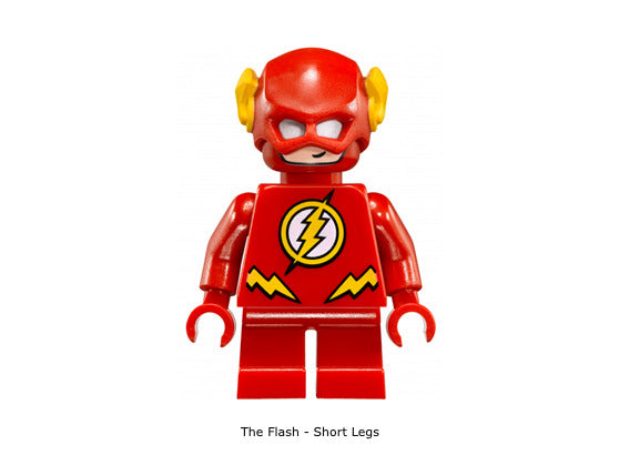 Lego The Flash 76063 Short Legs Super Heroes Minifigure