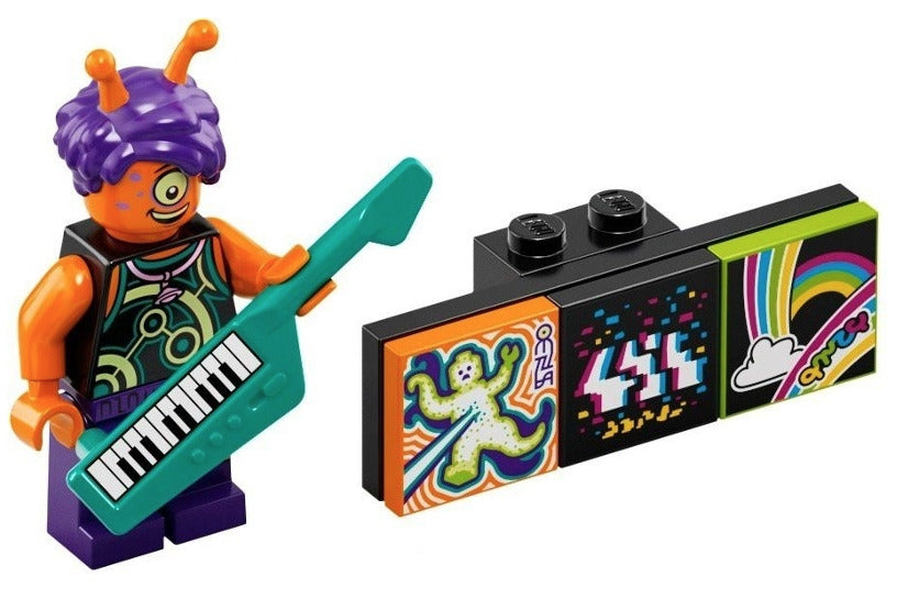 Lego Alien Keytarist 43101 Bandmates Series 1 Vidiyo Minifigure