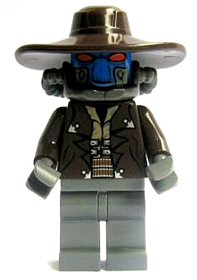 Lego Cad Bane 8128 8098 Dark Bluish Gray Hands and Legs Star Wars Minifigure