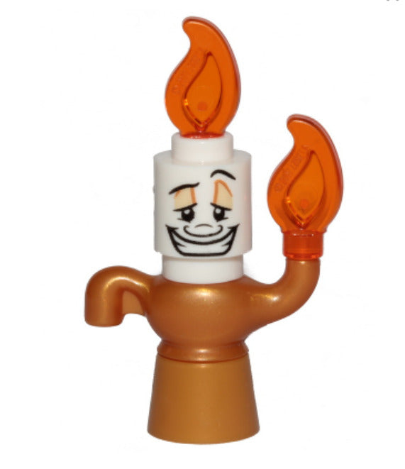 Lego Lumière {Lumiere} 302105 2 Candle Flames Disney Princess Minifigure