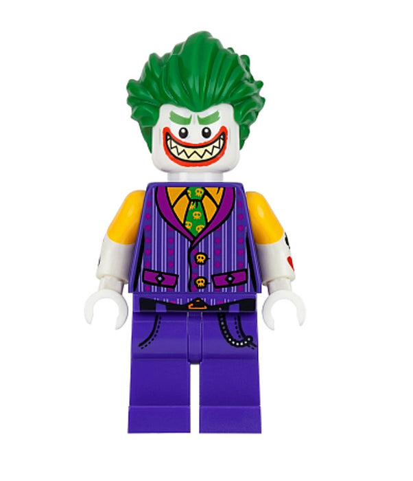 Lego The Joker 70922 Striped Vest Batman Movie Super Heroes Minifigure