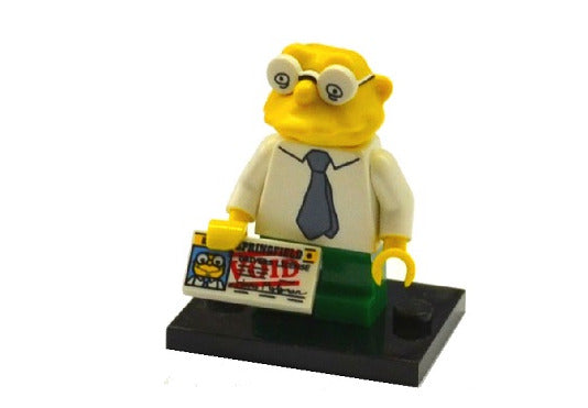 Lego Hans Moleman 71009 The Simpsons Series 2 Collectible Minifigure