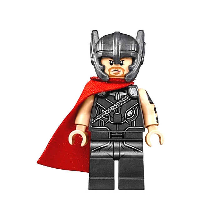 Lego Thor 76084 Red Cape, Helmet Thor Ragnarok Super Heroes Minifigure