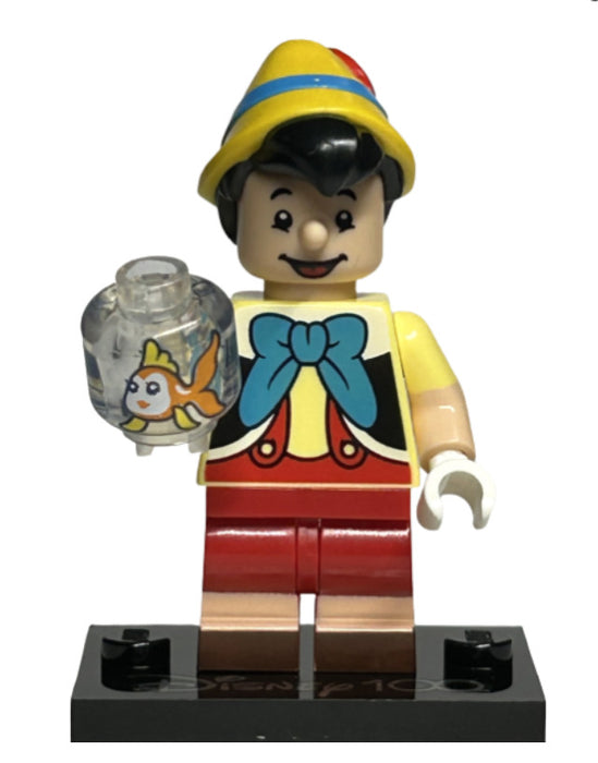 Lego Pinocchio 71038 Collectible Disney 100 Minifigure