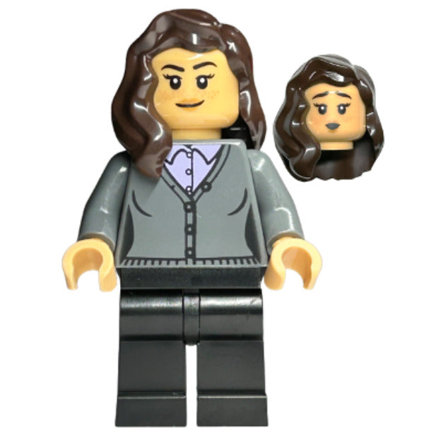 Lego Romilda Vane 76422 Dark Bluish Gray Cardigan Harry Potter Minifigure