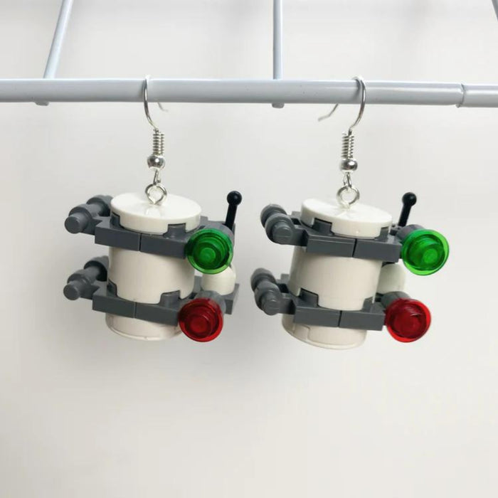 Brickohaulic Minikit Drop Earrings Handmade with LEGO® Bricks Parts