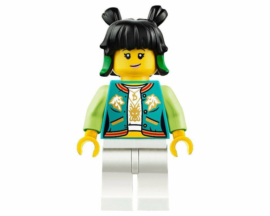 Lego Mei 80011 Dark Turquoise Jacket Monkie Kid Minifigure