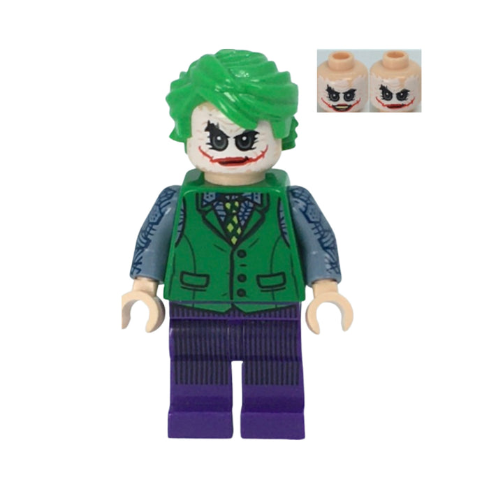 Lego The Joker 76240 Green Vest and Printed Arms Super Heroes Minifigure