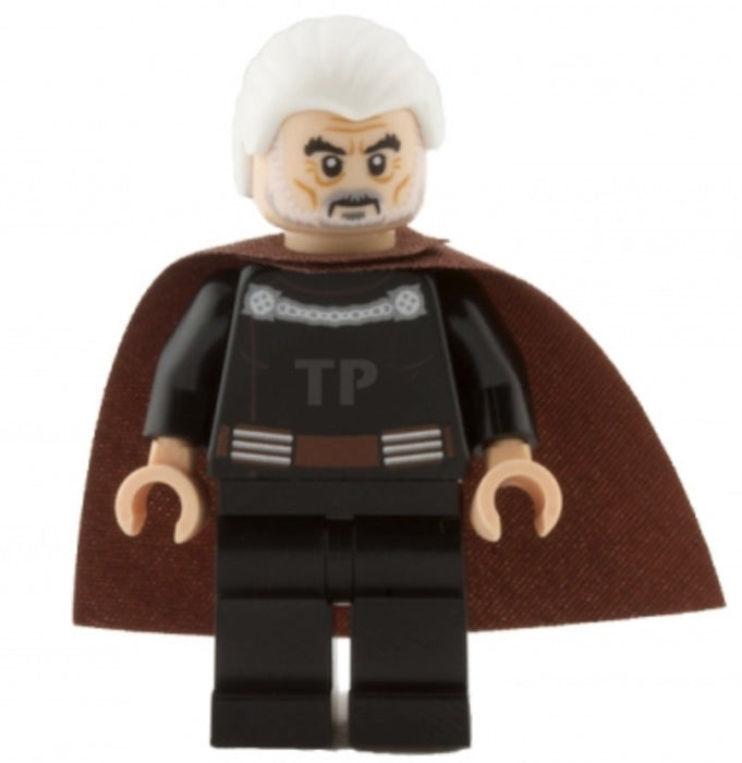 Lego Count Dooku 75017 White Hair Episode 2 Star Wars Minifigure