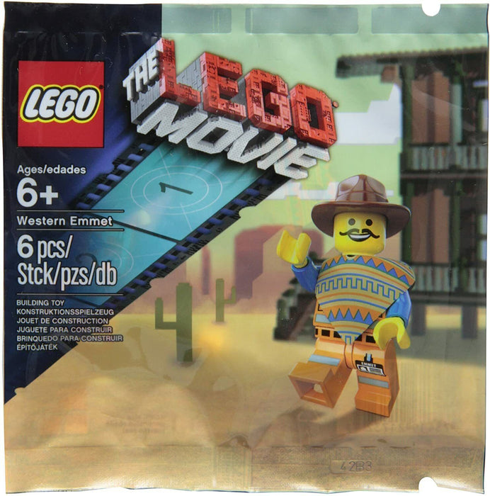 Lego Emmet Western Outfit 5002204 The LEGO Movie Minifigure Polybag New Sealed