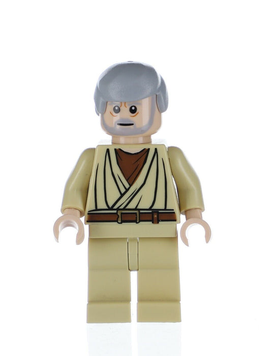 Lego Obi-Wan Kenobi 10179 Old, Light Flesh Star Wars Minifigure