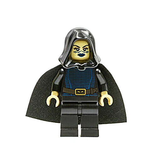Lego Barriss Offee 8091 Black Cape and Hood Episode 3 Star Wars Minifigure