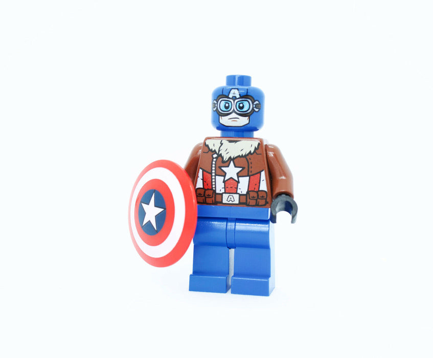 Lego Pilot Captain America 76076 Super Heroes Minifigure