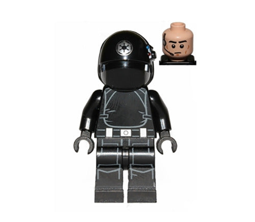 Lego Imperial Gunner 75159 75034 Closed Mouth Episode 4/5/6 Star Wars Minifigure