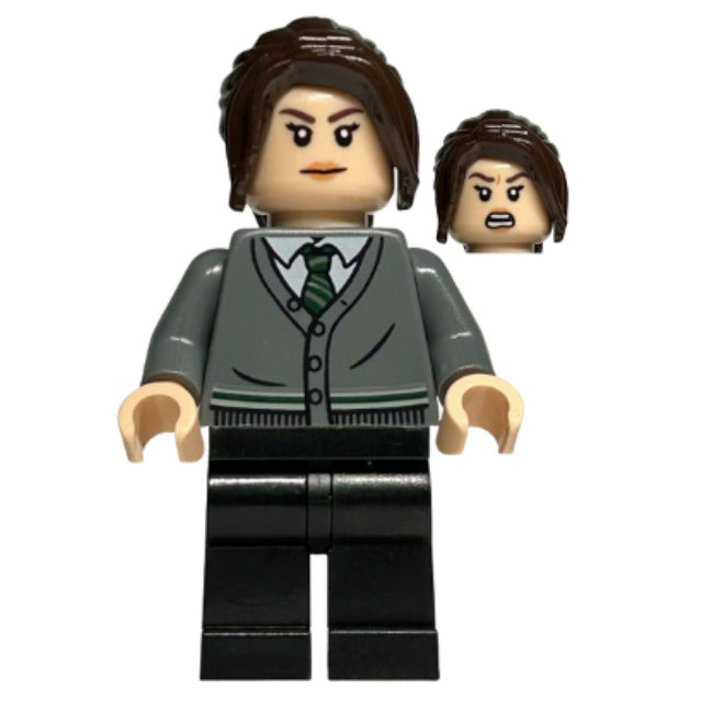 Lego Pansy Parkinson 76410 Dark Bluish Gray Cardigan Harry Potter Minifigure