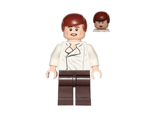 Lego Han Solo 75137 Dark Brown Legs Episode 4/5/6 Star Wars Minifigure
