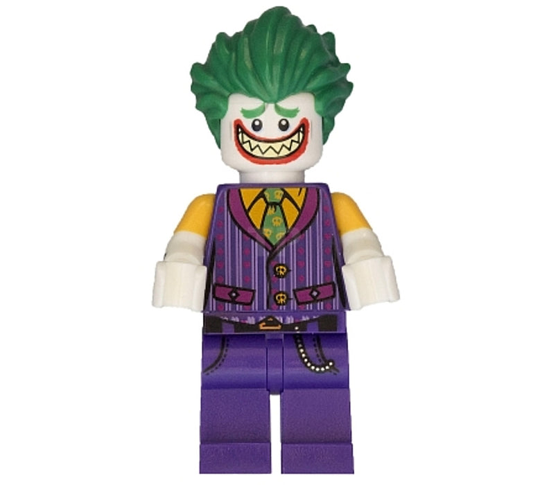 Lego The Joker 70906 Vest, Shirtsleeves Batman Movie Super Heroes Minifigure