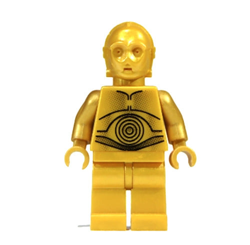 Lego C-3PO 10188 10198 8129 Pearl Gold Hands Episode 4/5/6 Star Wars Minifigure