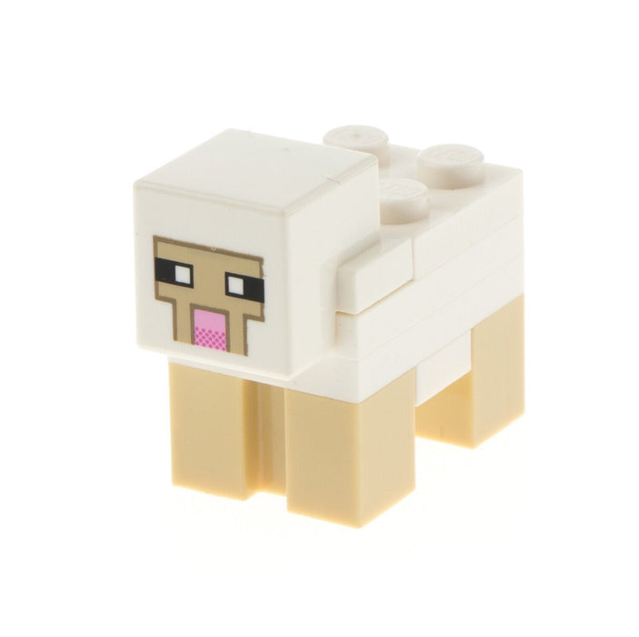 Lego Sheep 21114 21127 21125 Minecraft Minifigure