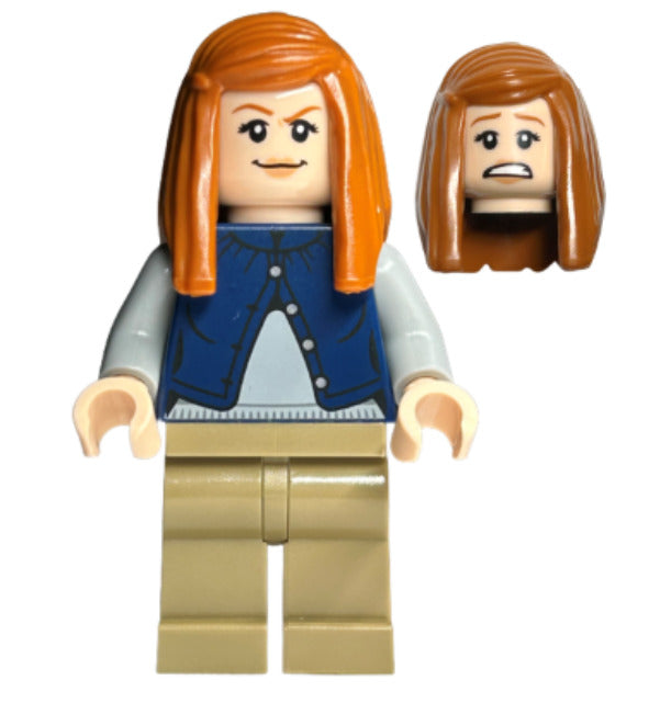 Lego Ginny Weasley 76422 Dark Blue Cardigan Vest Harry Potter Minifigure