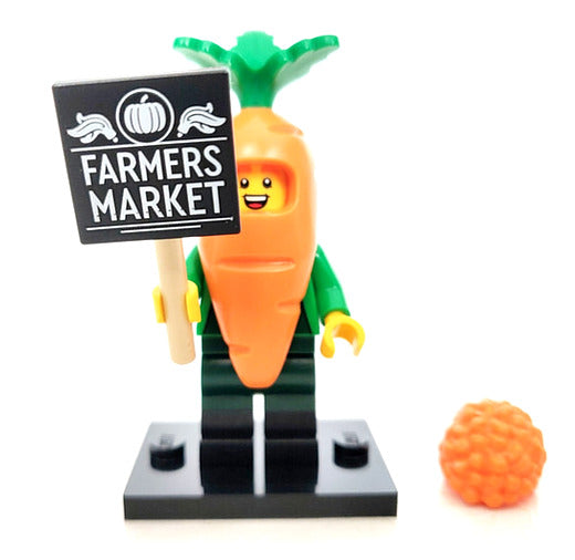 Lego Carrot Mascot 71037 Collectible Series 24 Minifigure