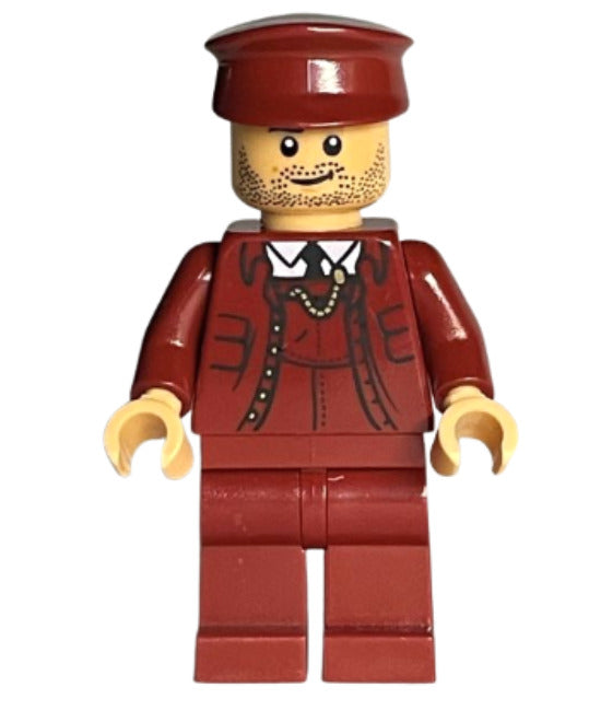 Lego Train Conductor 76405 Medium Tan Head Harry Potter Minifigure