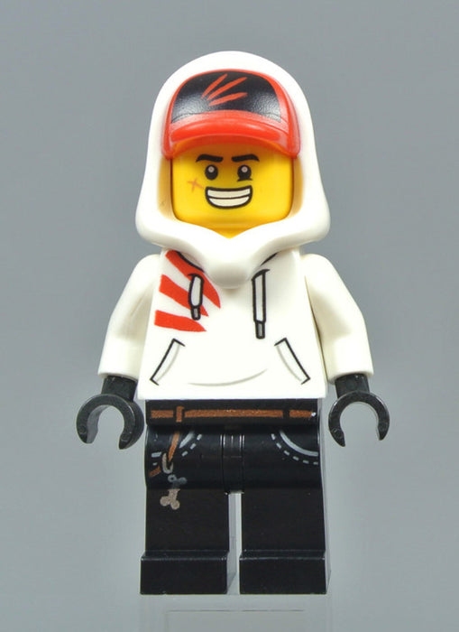 Lego Jack Davids 70420 White Sweater Hidden Side Minifigure