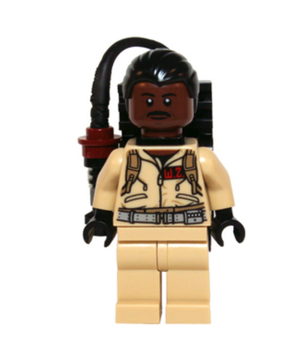 Lego Dr. Winston Zeddemore 21108 with Proton Pack Ghostbusters Minifigure