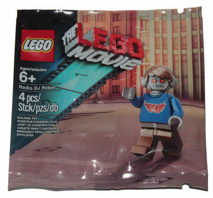 Lego Radio DJ Robot 5002203 The LEGO Movie Minifigure Polybag New Sealed