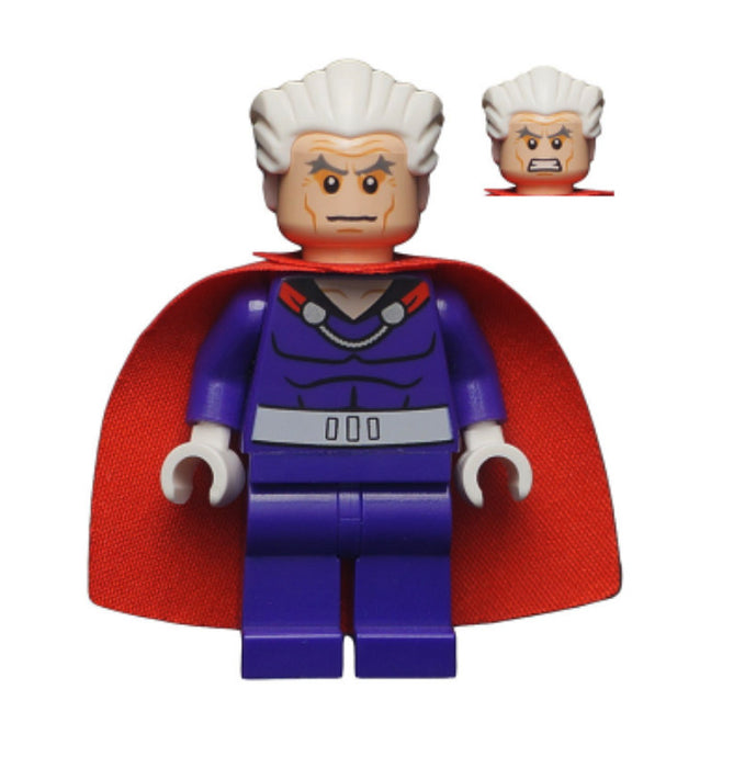 Lego Magneto 76022 Dark Purple Outfit Super Heroes X-Men Minifigure