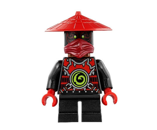 Lego Scout 70589 Dark Red Face Markings Ninjago Minifigure